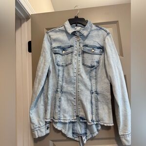 NEW Venus Lace-up Denim Jacket